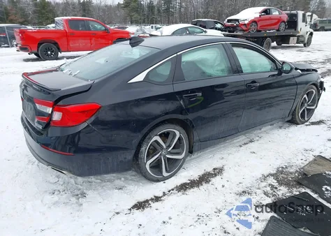 2021 Honda Accord Sport Special Edition из США, поврежденный, VIN 1HGCV1F40MA092534